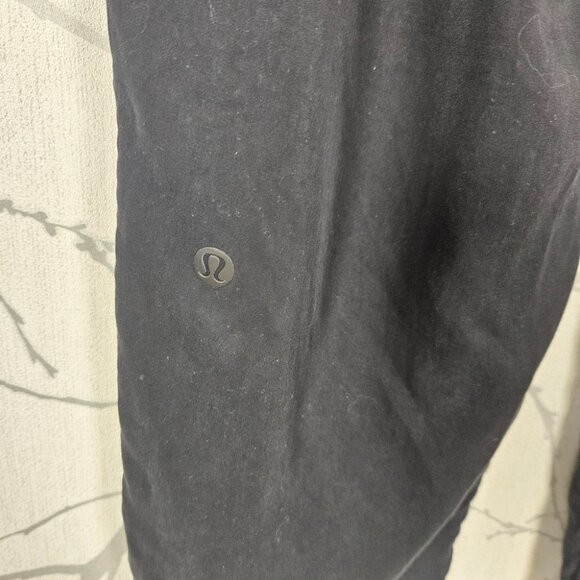 Lululemon Black 100% Tencel Can You Fell The Pleat Ankle Pants - Picture 5 of 7